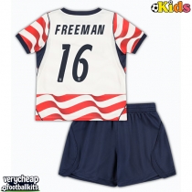 United States Alex Freeman #16 Replica Home Minikit World Cup 2026 Short Sleeve (+ pants)